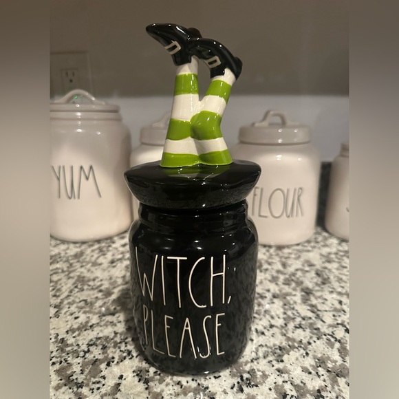 Rae Dunn WITCH PLEASE Canister - Picture 1 of 1